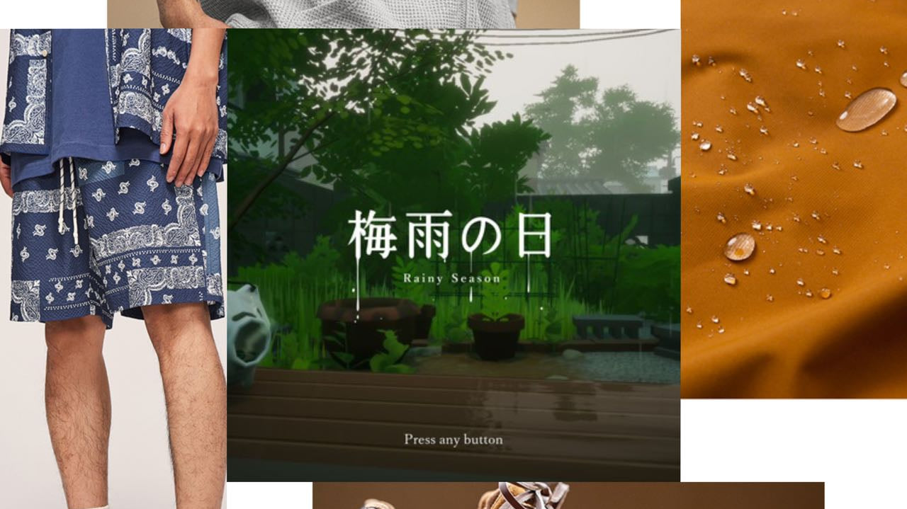 \梅雨を乗り切れ!/おしゃれなアイテムで