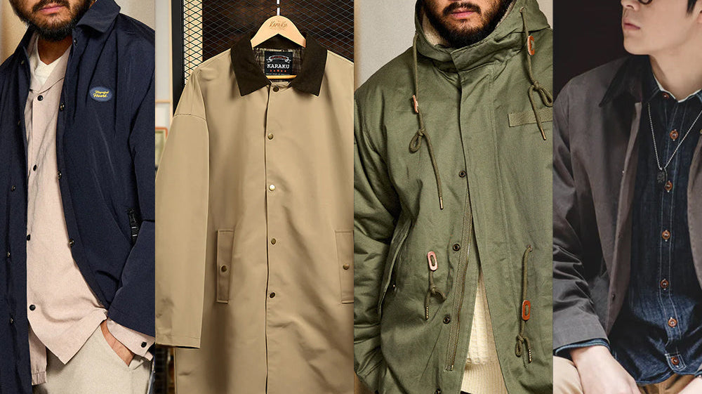 この冬の主役に。2025A/W KARAKUが誇る名品コート。