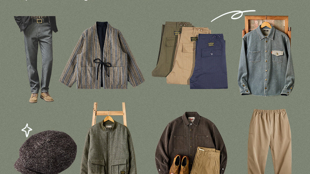 KARAKU ONLINE|おしゃれなヘリンボーンアイテム