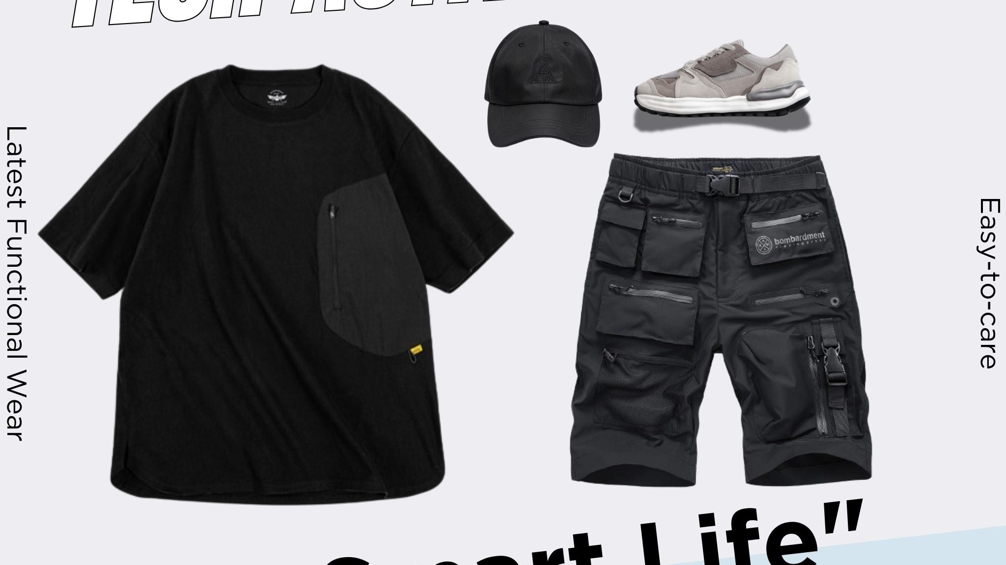 夏をよりアクティブに!Techwear Active Summerの新次元