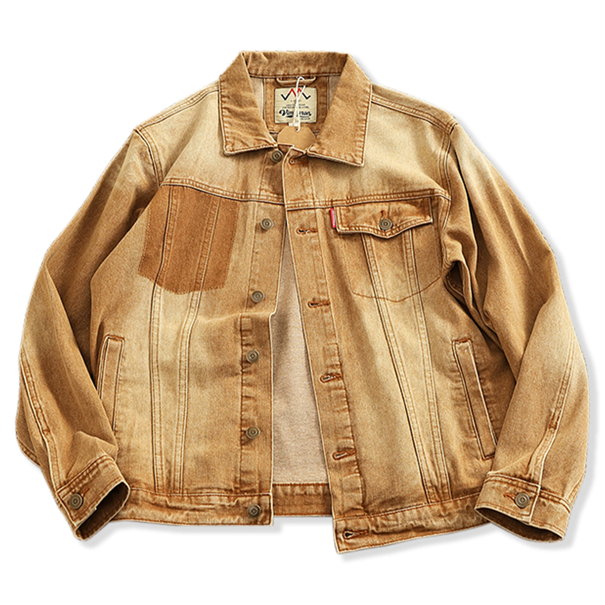 2色展開 泥染めデニムトラッカージャケット – Karakubuy