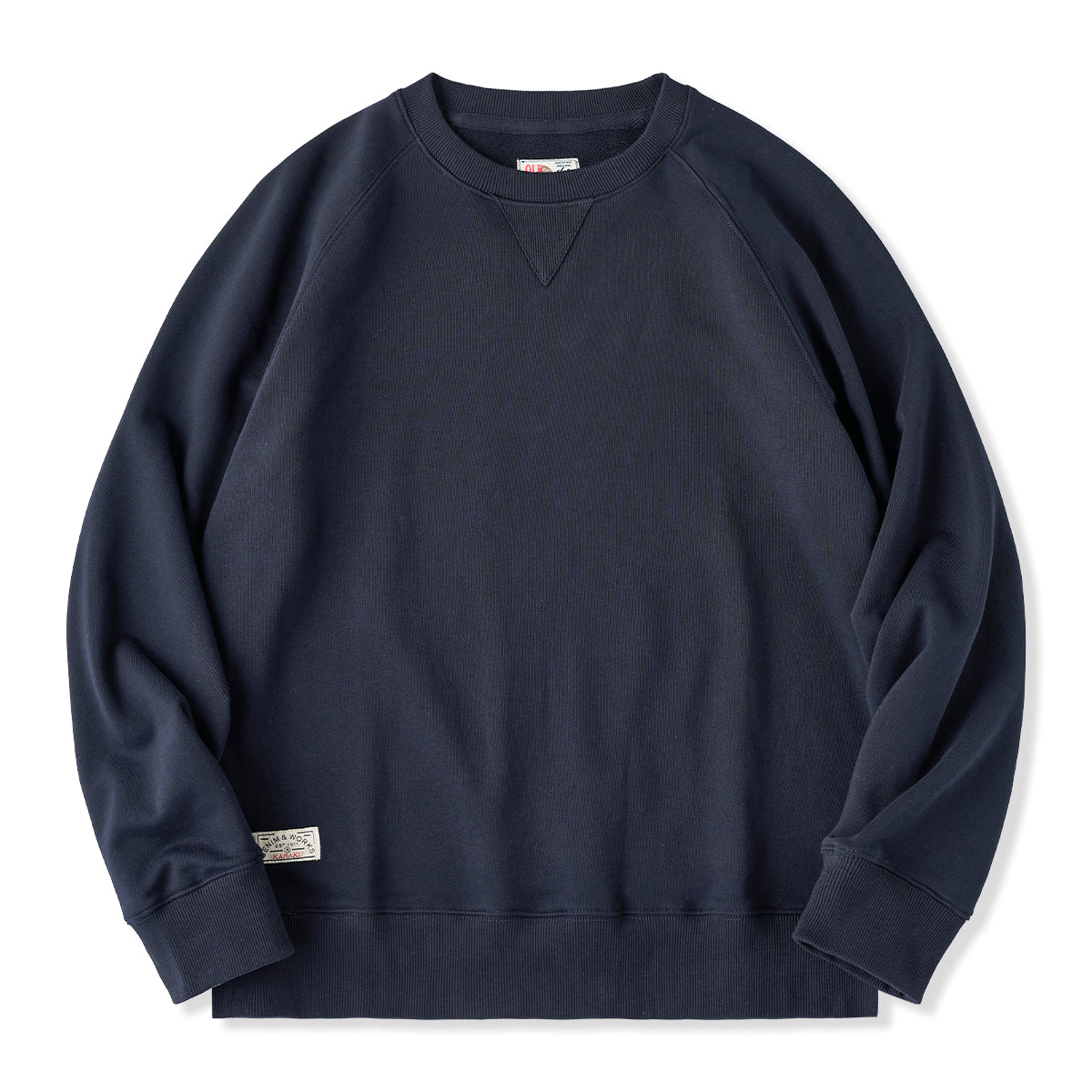 スウェットメンズコットン海軍クルーネックヘビスウェットメンズアメルカ　ベージュL スウェットメンズコットン海軍クルーネックヘビスウェットメ