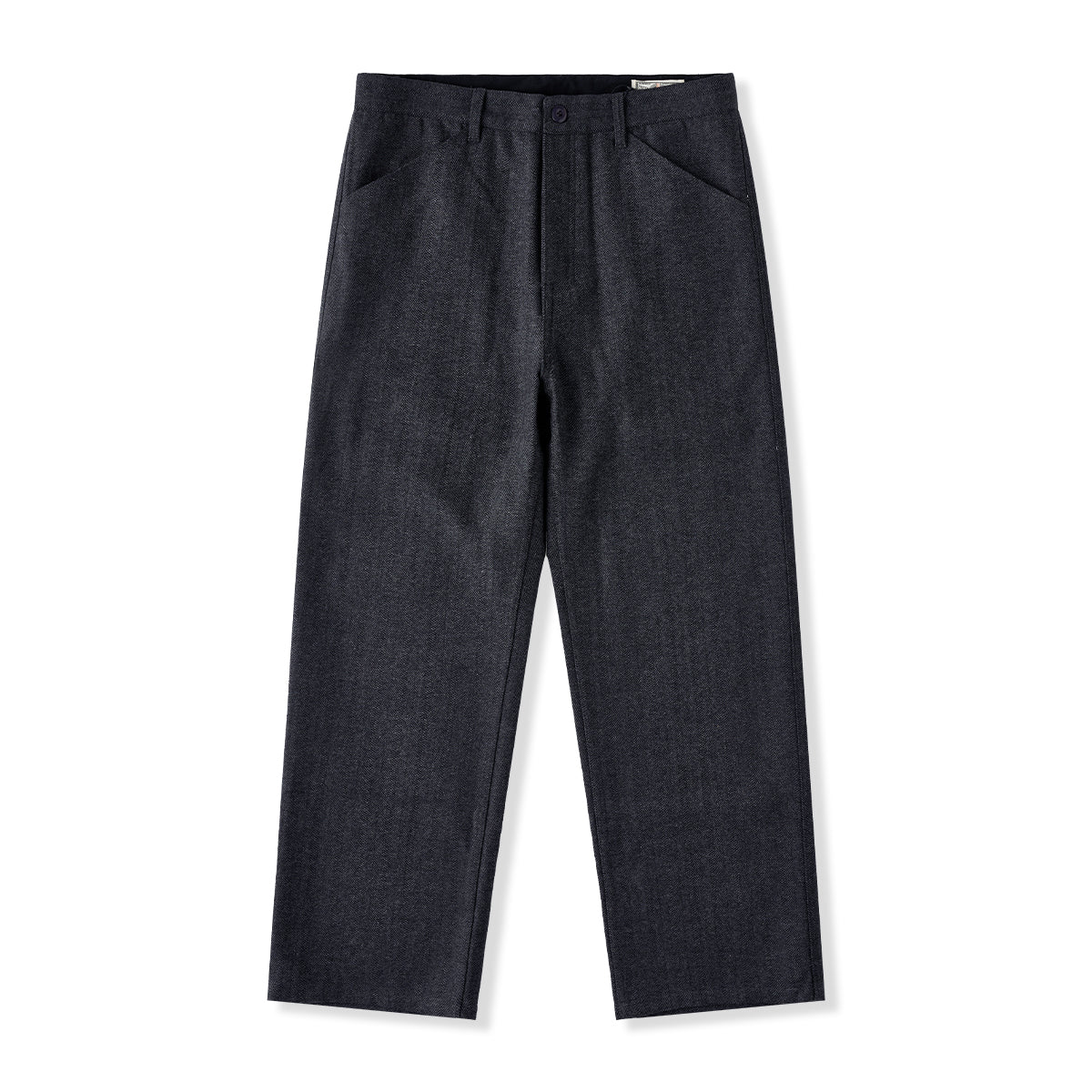Business&Casual ウール混ヘリンボーンツイルスラックス – Karakubuy