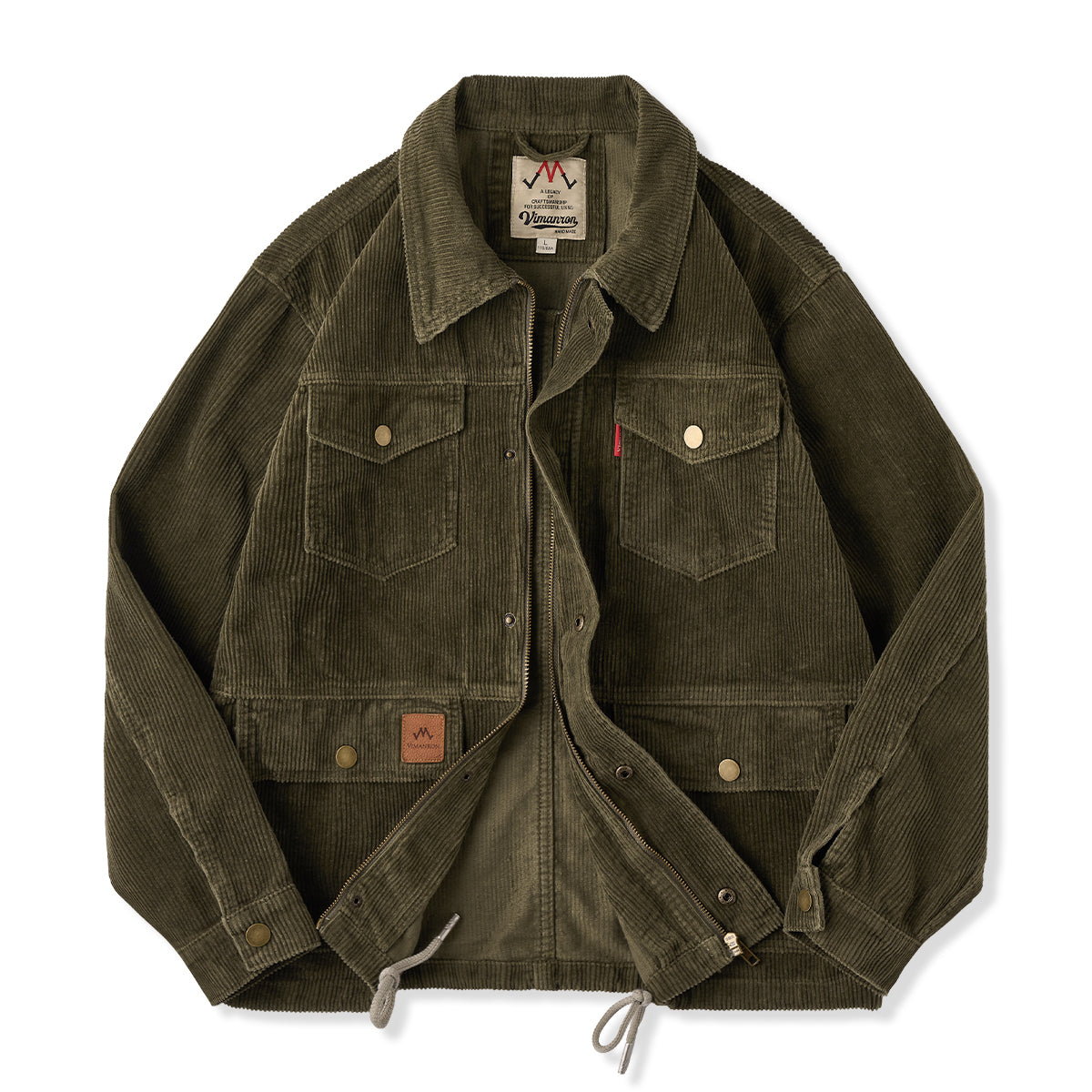 2色展開 4-Pockets比翼仕立てコーデュロイジャケット – Karakubuy