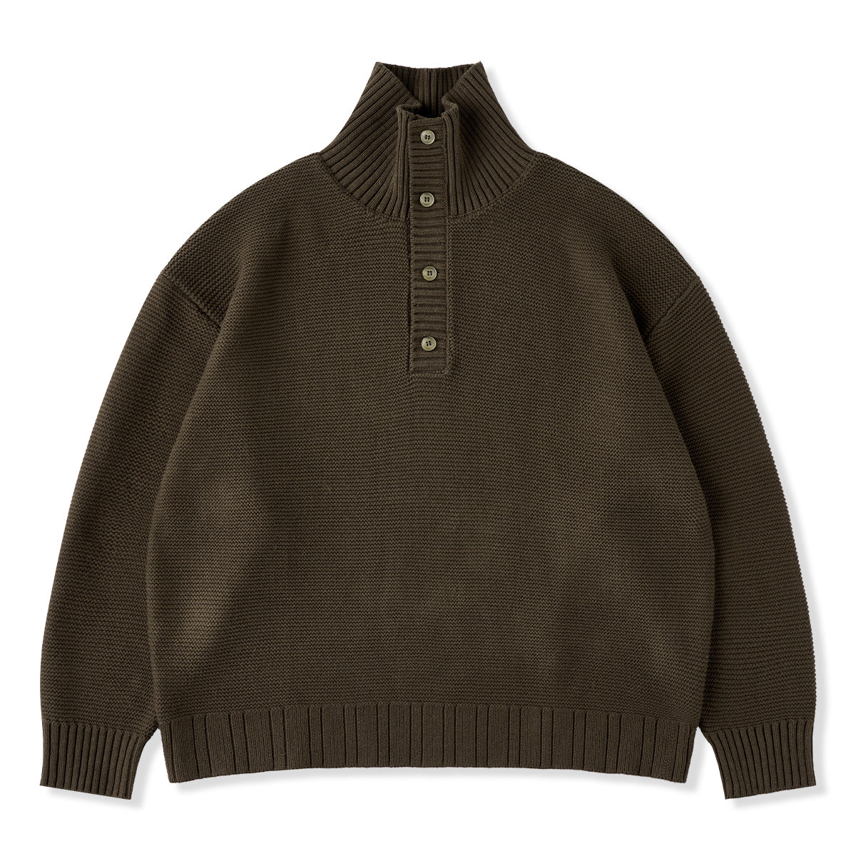 襟2way仕様 パイナップルパイルハイネックニットセーター – Karakubuy