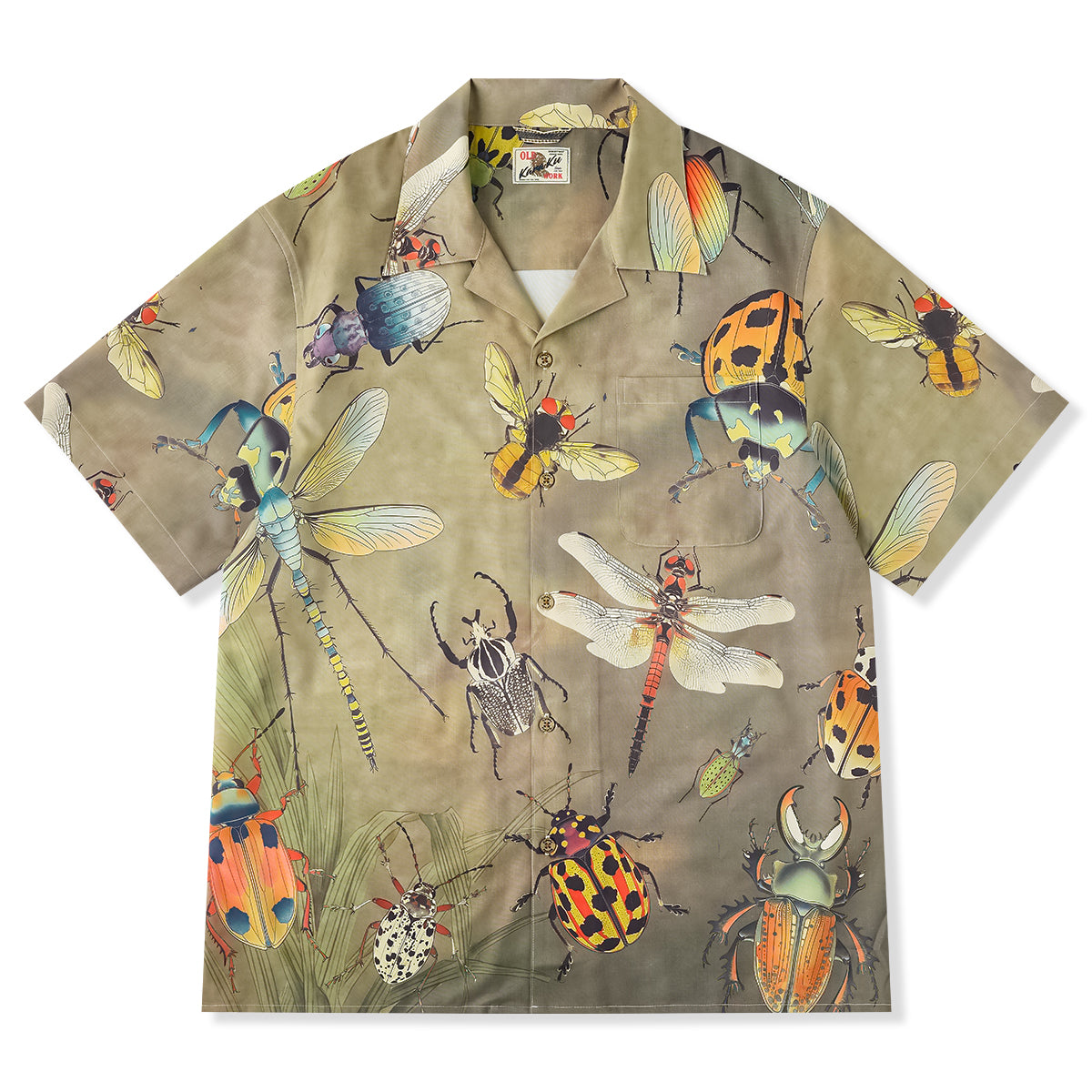 Aloha shirt with an all-over print of an 