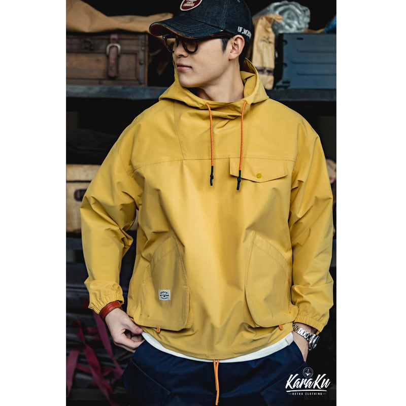 URBAN OUTDOOR 大容量ポケット機能マウンテンパーカー