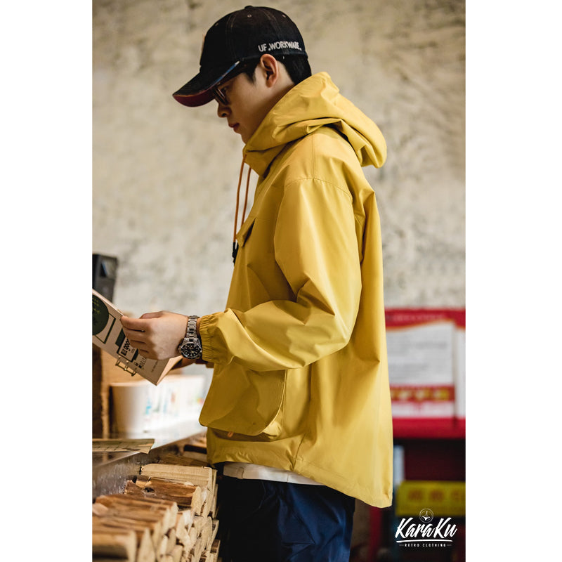 URBAN OUTDOOR 大容量ポケット機能マウンテンパーカー