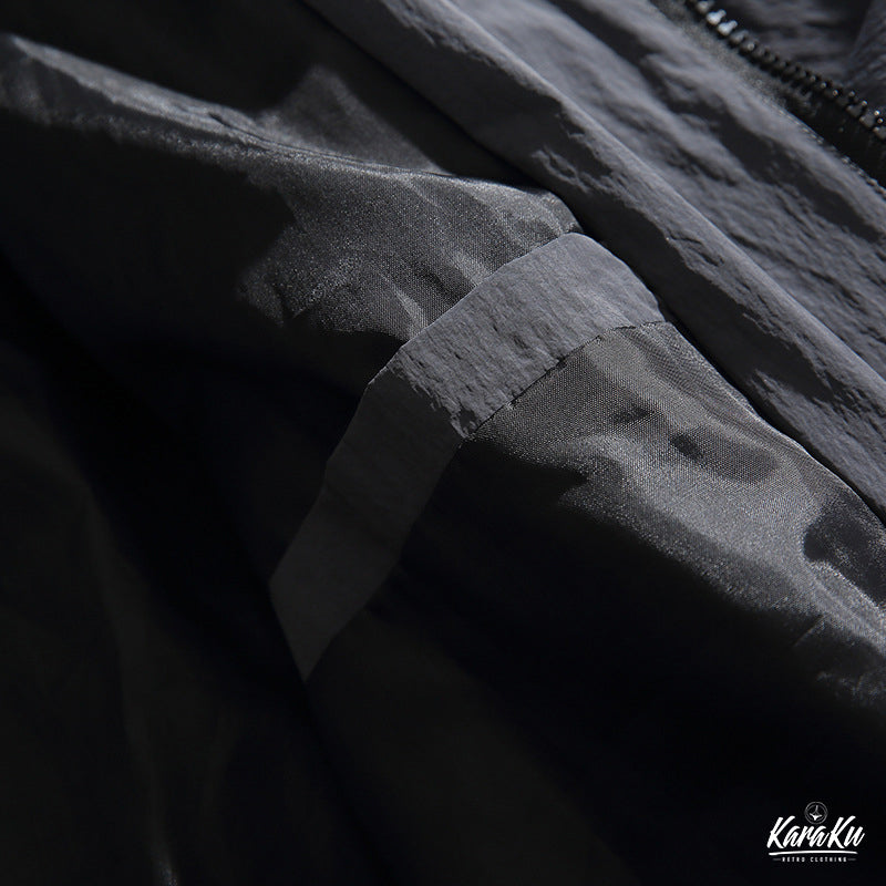 配色切替 速乾機能マウンテンジャケット