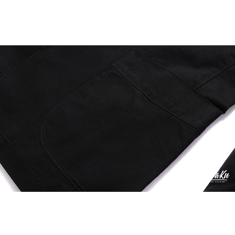 裏チェック柄 コットンブレザージャケット