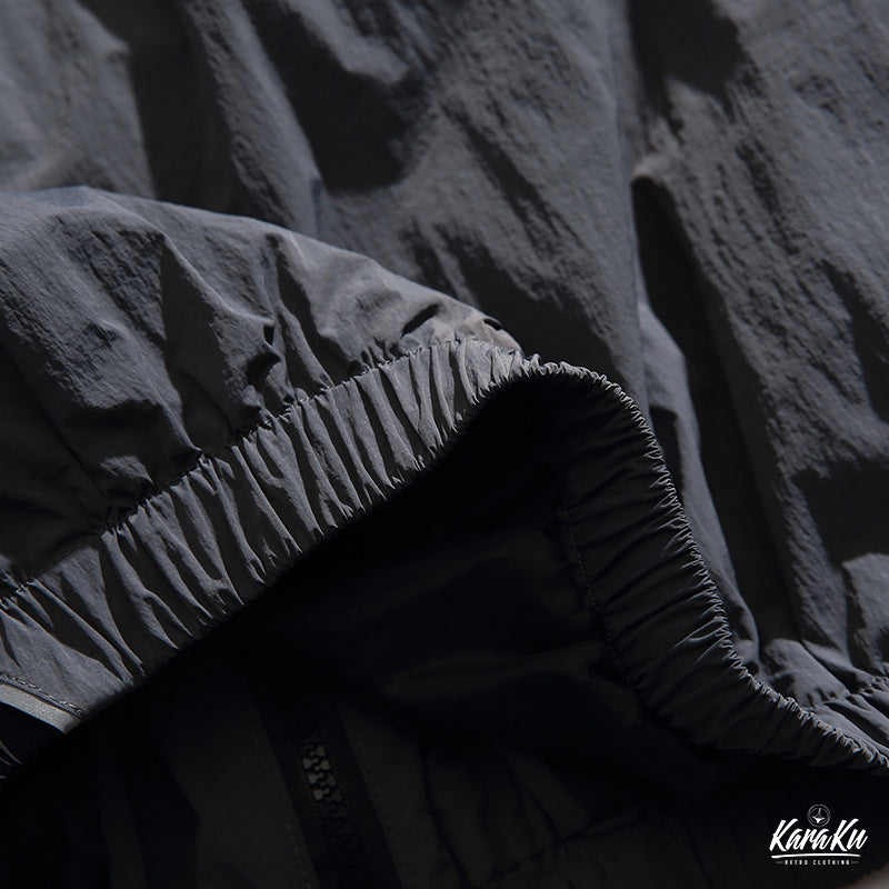 配色切替 速乾機能マウンテンジャケット