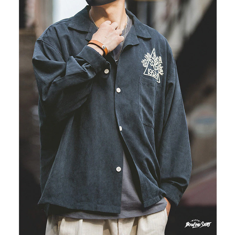 ボウリング キューバン カラー シャツ