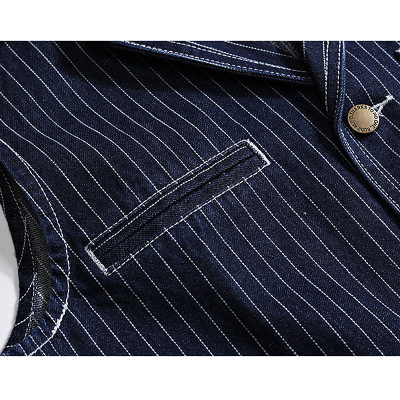 アメカジウォバッシュワークベスト