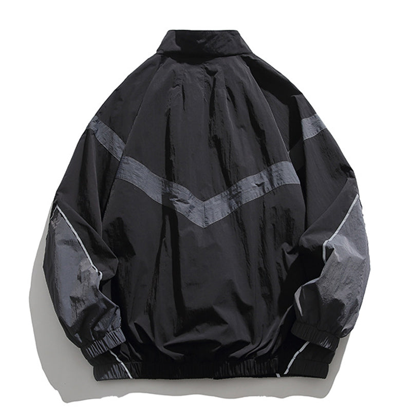 配色切替 速乾機能マウンテンジャケット