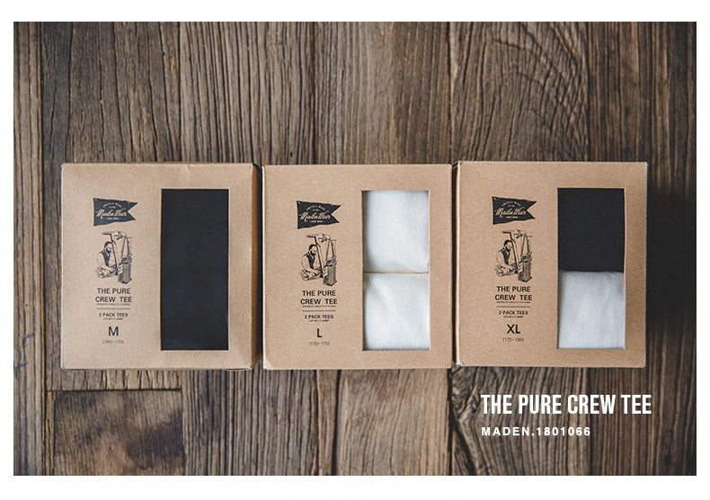 【Classic】2枚組!アメリカンレトロコットン100%半袖Tシャツ