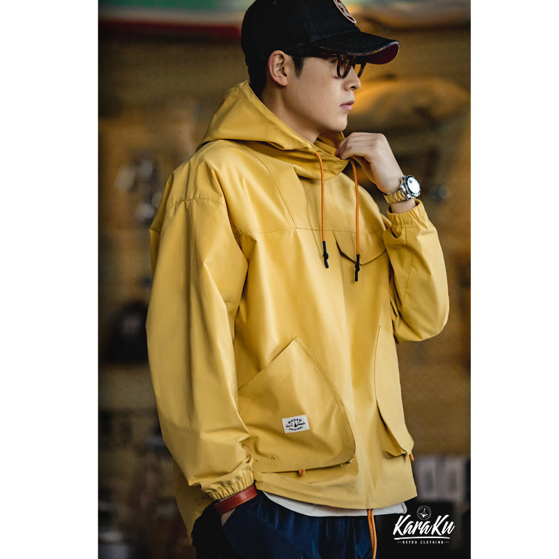 URBAN OUTDOOR 大容量ポケット機能マウンテンパーカー