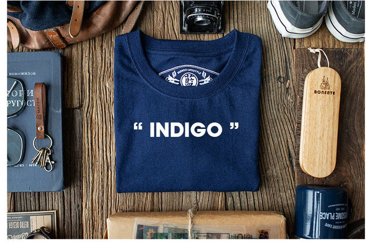 インディゴ Tシャツ