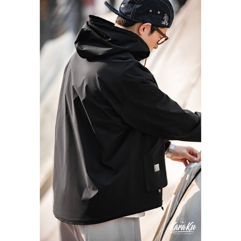 URBAN OUTDOOR 大容量ポケット機能マウンテンパーカー