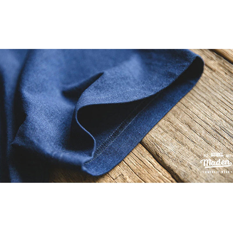 インディゴ ポロシャツ