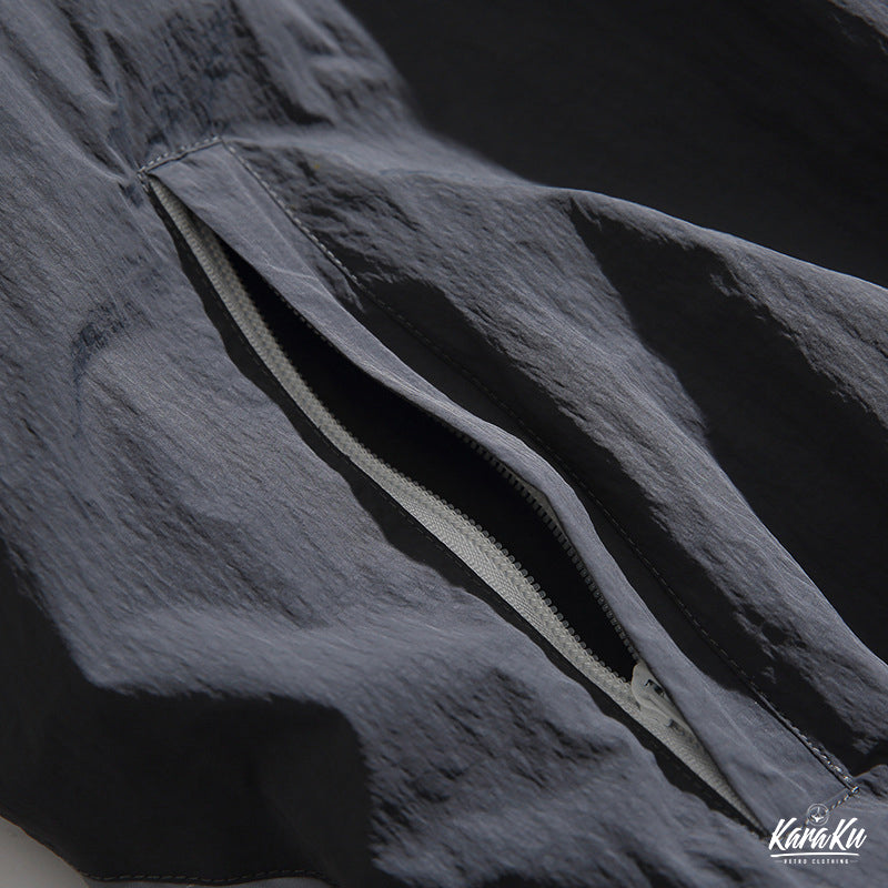 配色切替 速乾機能マウンテンジャケット