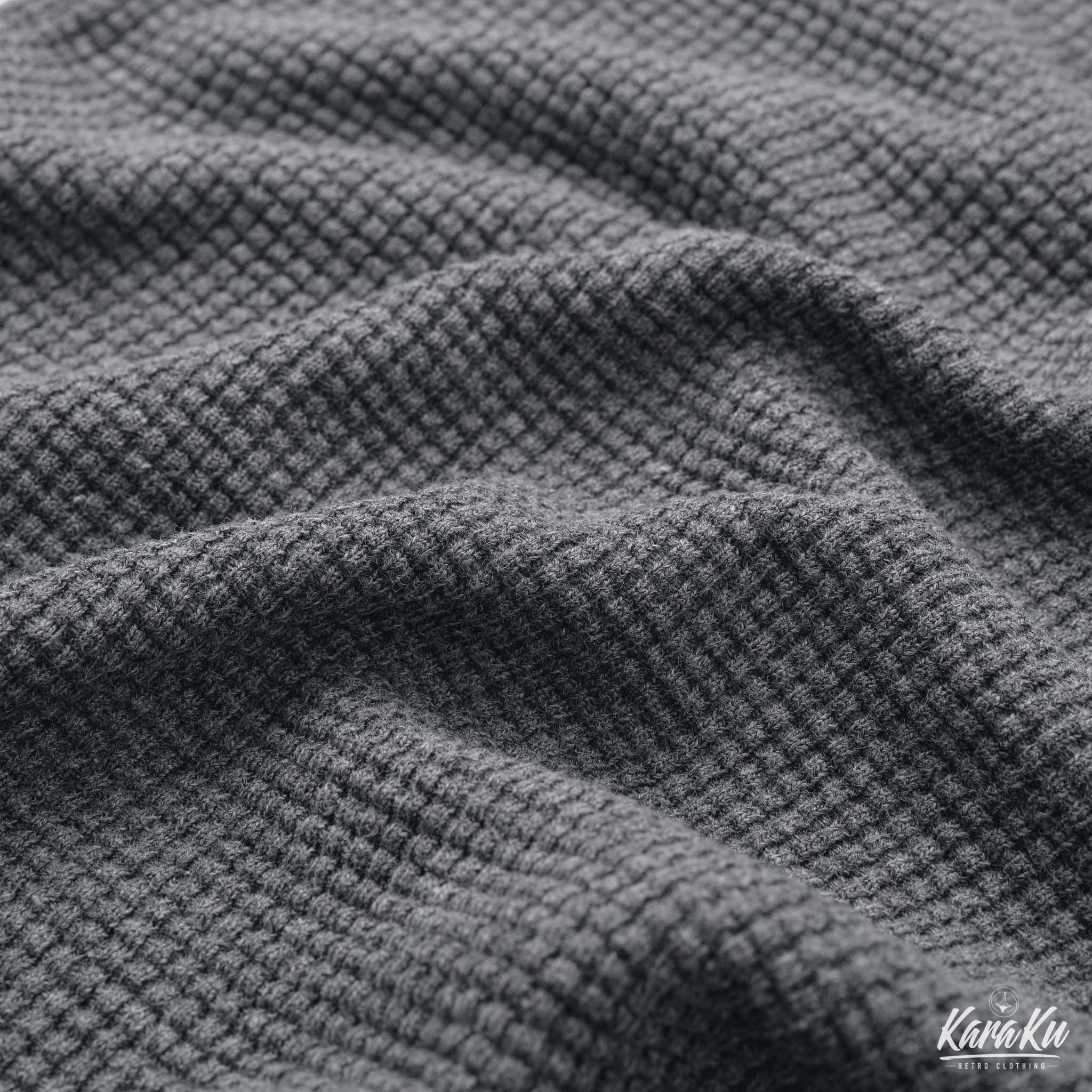 ワッフル 単色ヘビーウェイトロンT