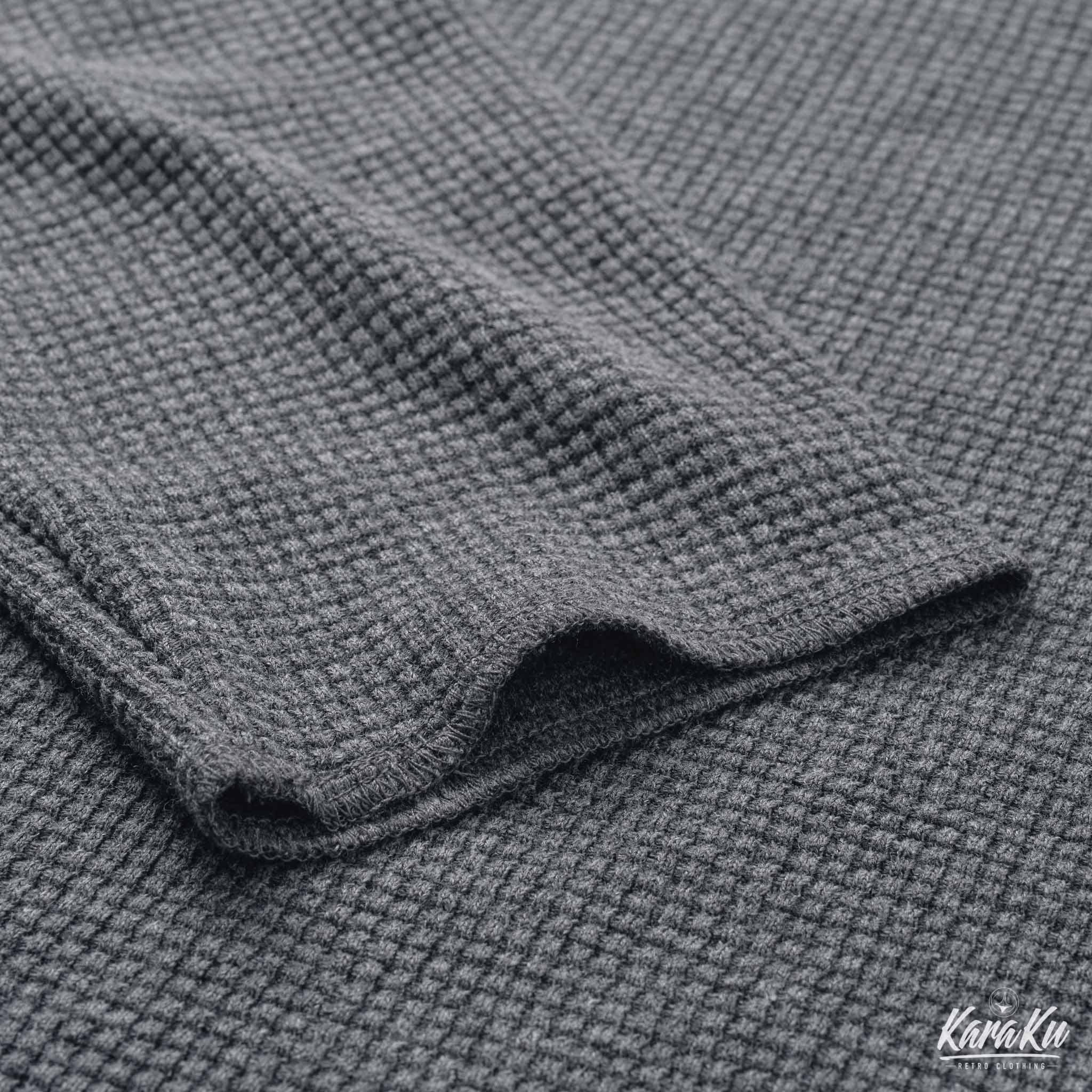 ワッフル 単色ヘビーウェイトロンT