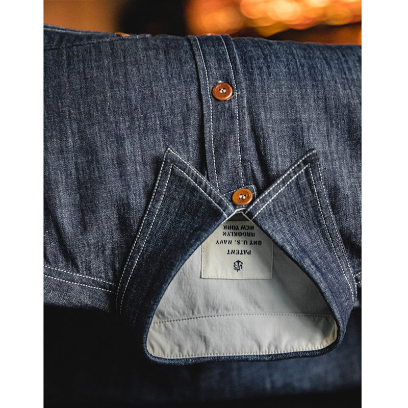 今大人気!海軍CPOデニムシャツ