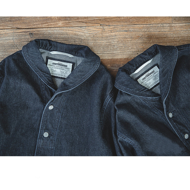 13.5ozデニムジャケット カバーオール