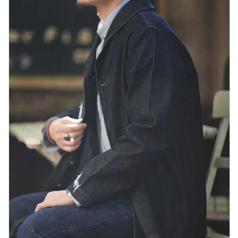 13.5ozデニムジャケット カバーオール