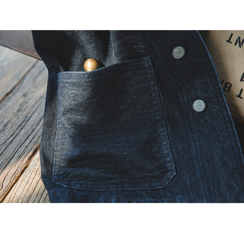 13.5ozデニムジャケット カバーオール