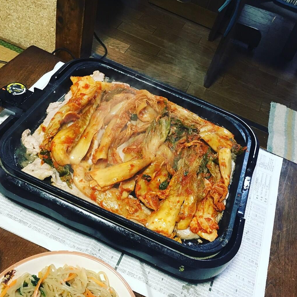 ガチのサムギョプサルパーティー