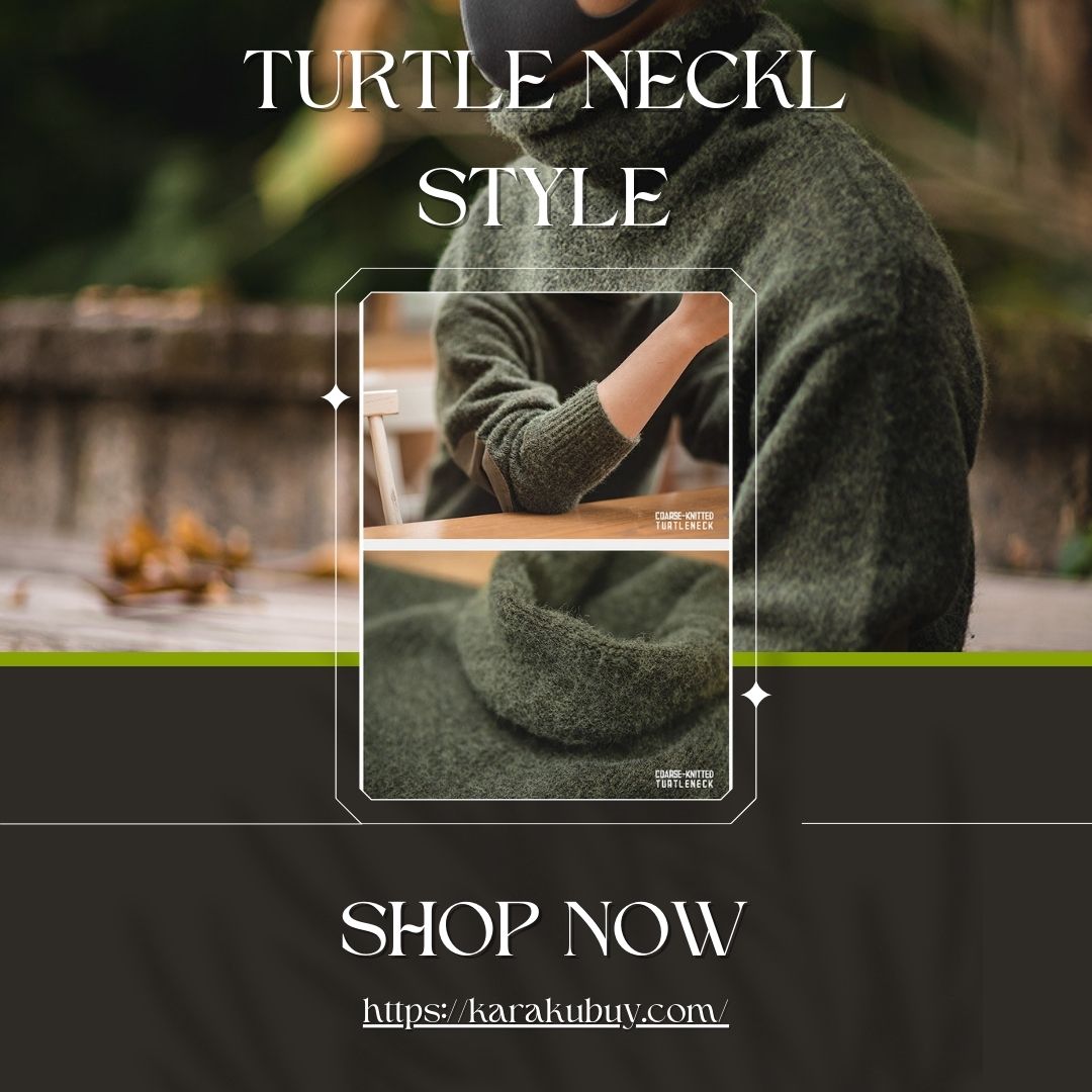 春先まで活躍する、タートルネックの着こなし方