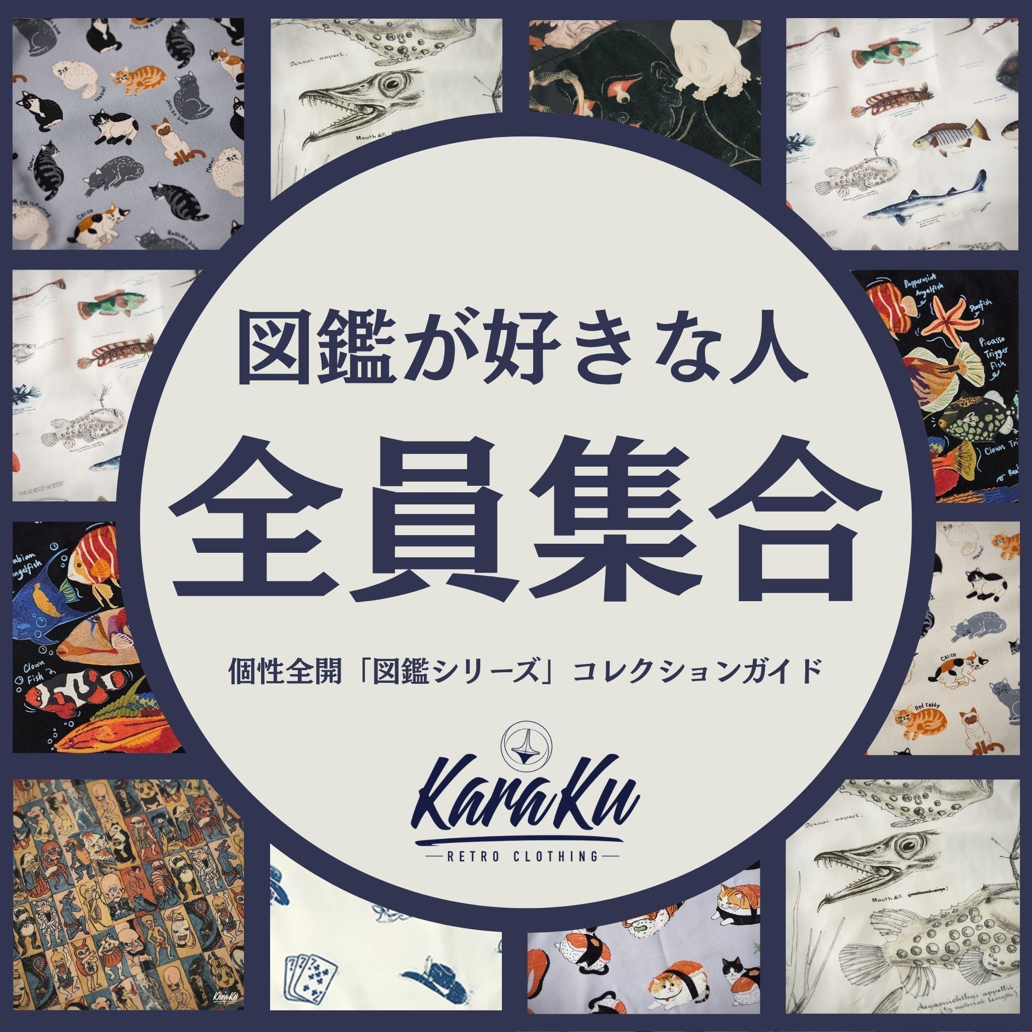 個性全開「図鑑シリーズ」コレクションガイド – Karakubuy