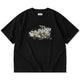河鍋暁斎「暁斎百鬼画談・骸骨の軍団」浮世絵プリントコットンTee