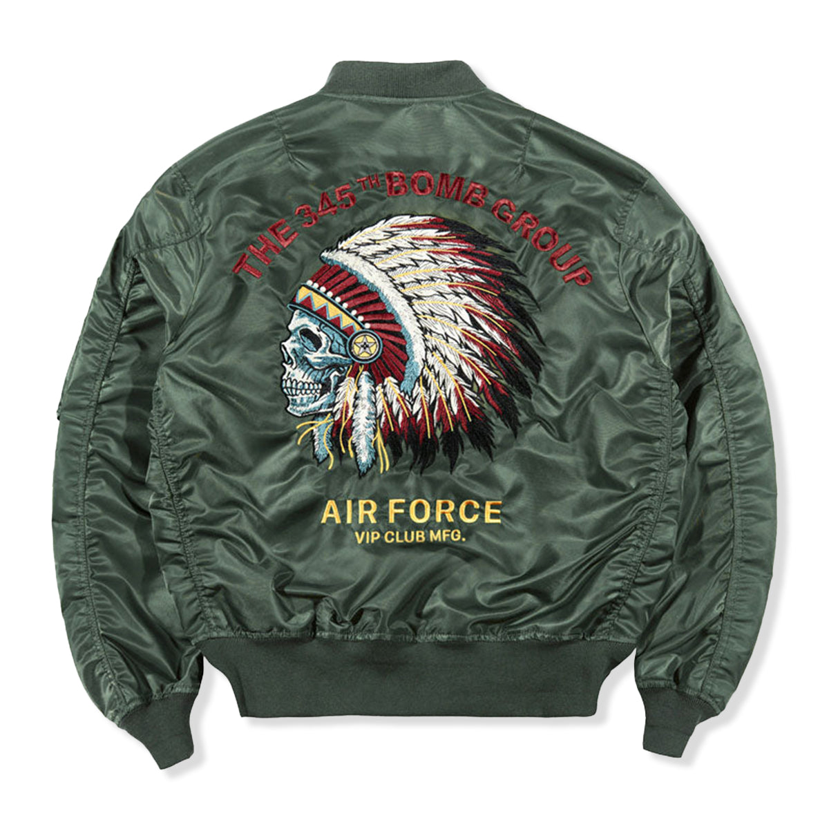American Indian chief）MA-1フライトジャケット – Karakubuy