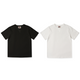 2 set cakera! Tee leher krew navy cotton 2 warna polos