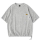 新色追加！「STAY TRUE」刺繍ワッペン　裾ドローコードワッフルTee