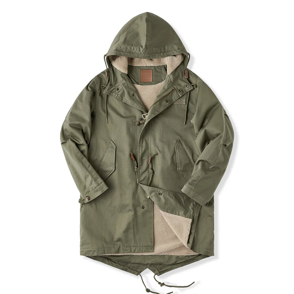 karakubuy M-51 シープボアライナーフィッシュテールコート M-51 シープボアライナーフィッシュテールコート – Karakubuy