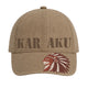 【予約】「KARAKU」ロゴ　ネイティブキャットアートコットンキャップ