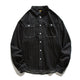 Baju denim berjalur WABASH Wabash