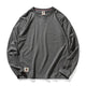 無地7色　ウォッシュド加工起毛感コットンTee