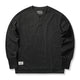 Dada mini sulaman kapas henry neck panjang T