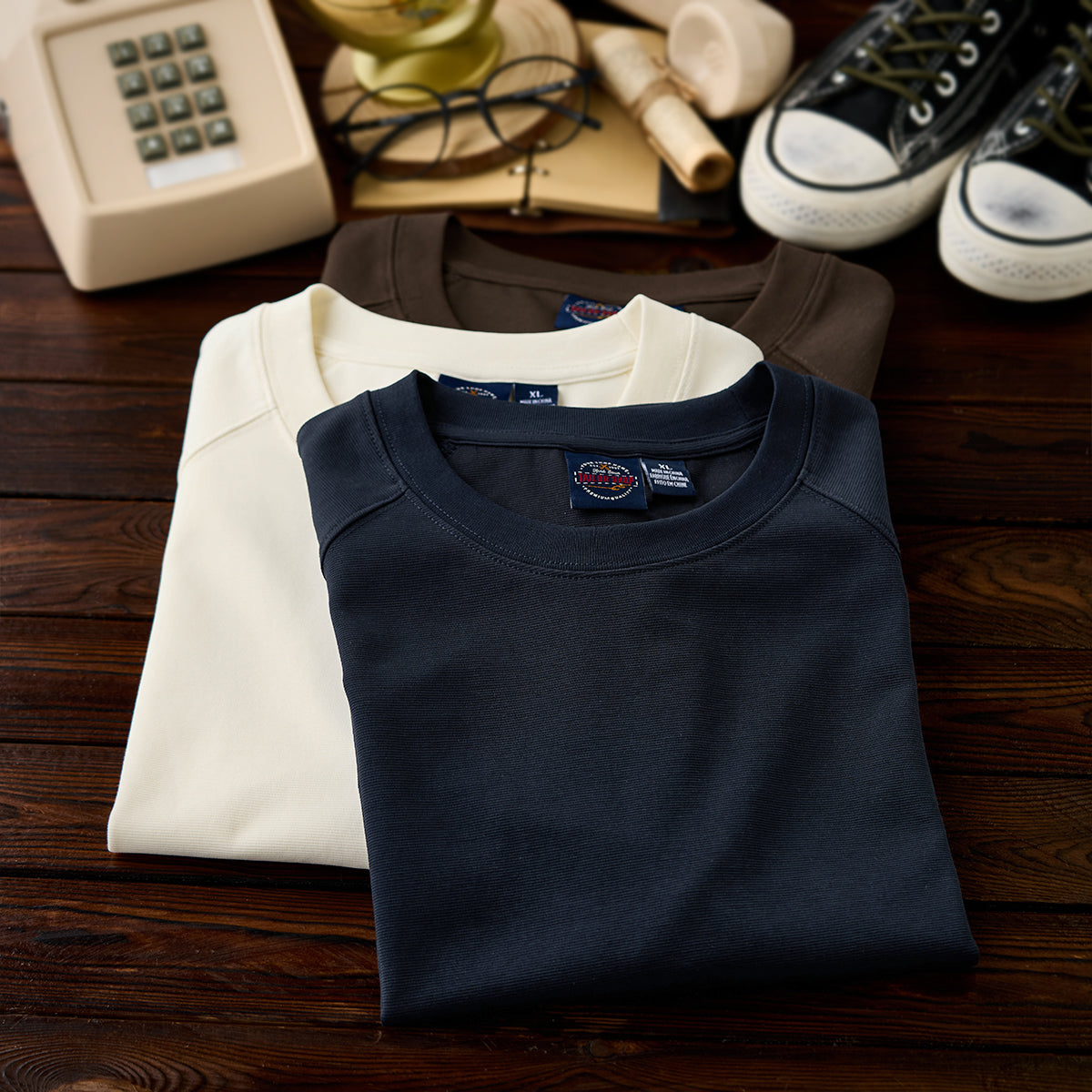 230gヘビーウェイト 無地ラグランスリーブTシャツ – Karakubuy