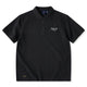 胸ミニプリント　280ｇコットンピケポロシャツ