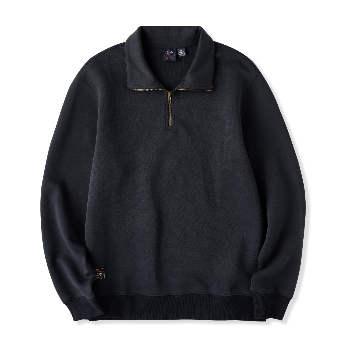 極美品 F.C.R.B. ハーフジップ L 黒 完売モデル 希少サイズ 3色展開 アンティークブロンズハーフジップ付きエアーレイヤー