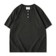 5色展開　前たてパッチ245gヘビーウェイトヘンリーTシャツ