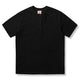 【大人気】ウォッシュド加工　ヘビーウェイト半袖ヘンリーTシャツ