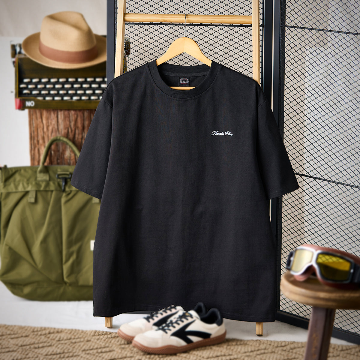 俵屋宗達「風神雷神図」刺繍入りヘビーウェイトTee – Karakubuy