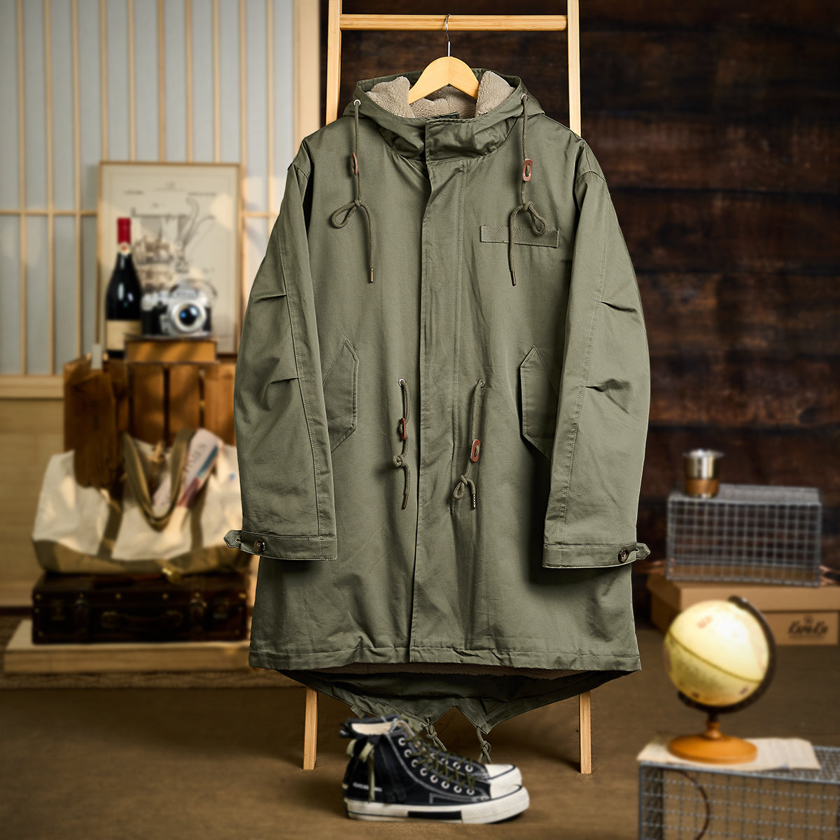 M-51 シープボアライナーフィッシュテールコート – Karakubuy