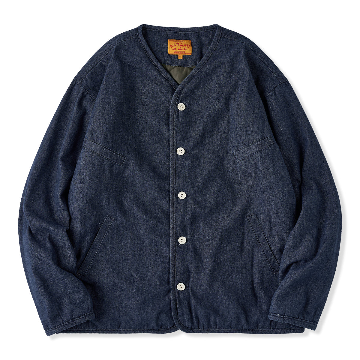 裏キルティング 中綿ライナーデニムジャケット – Karakubuy